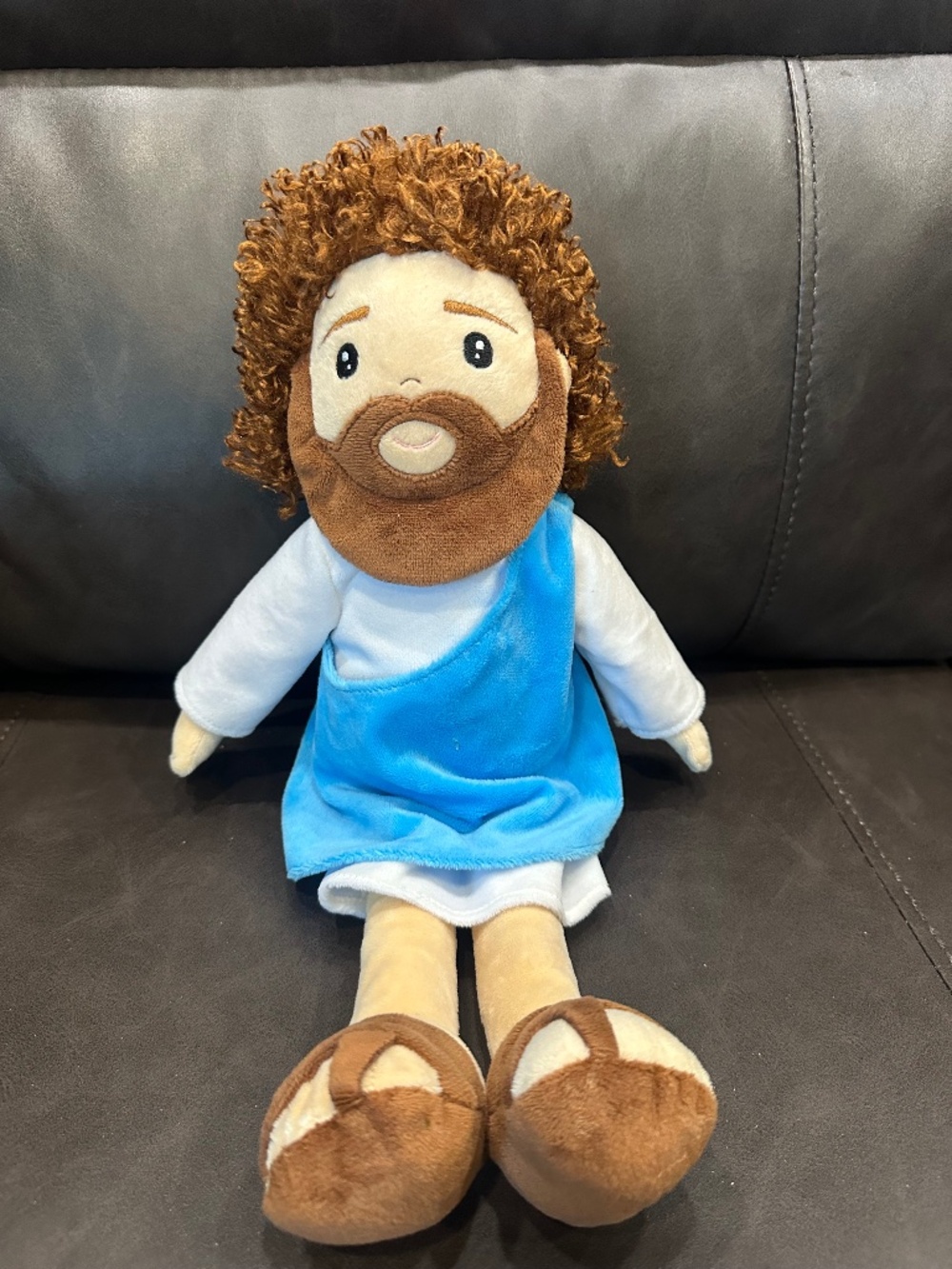 Jesus stuffed doll. Religious, Christian, catholic